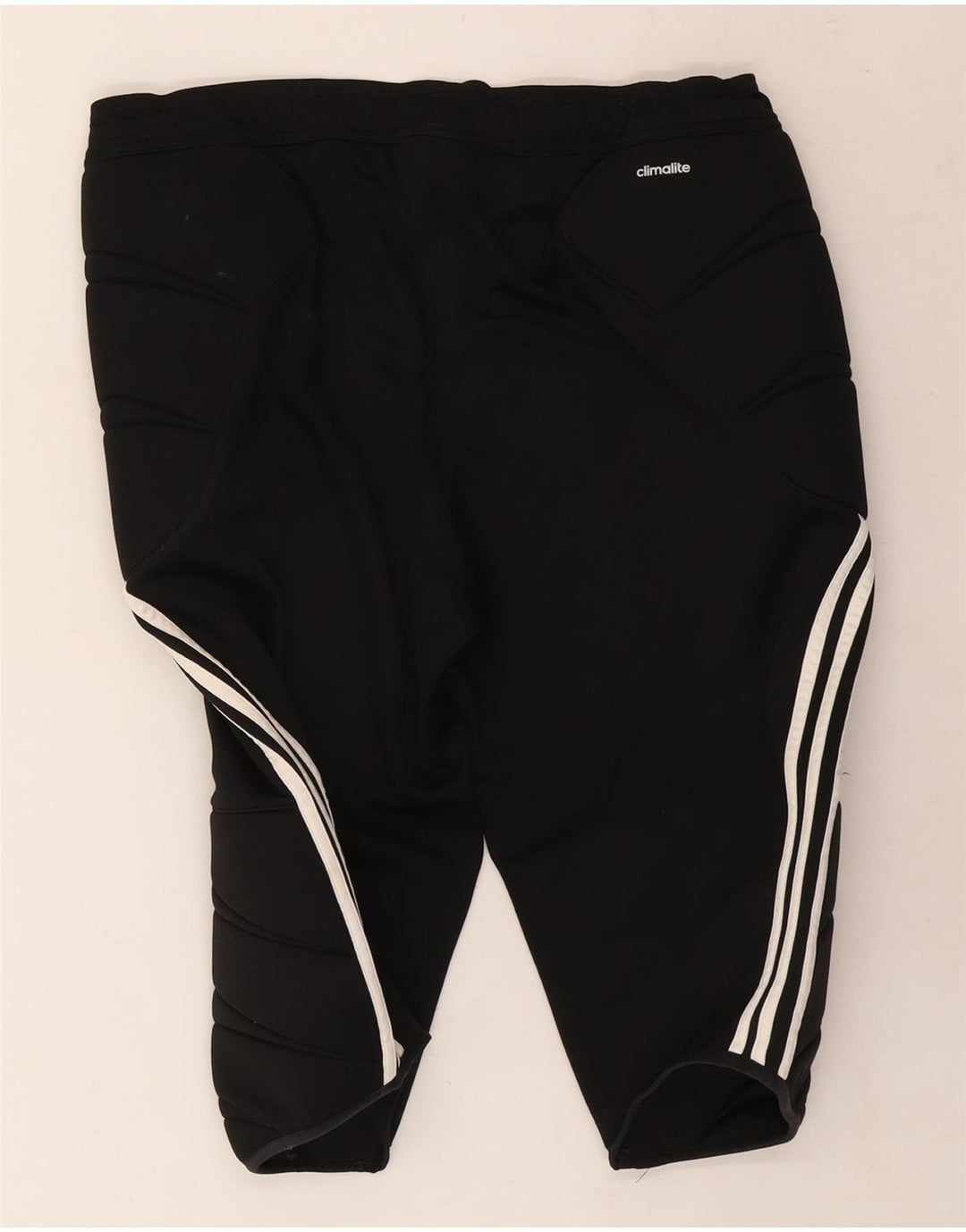 Adidas Mens Climalite Capri Calças de treino XL Preto Poliéster