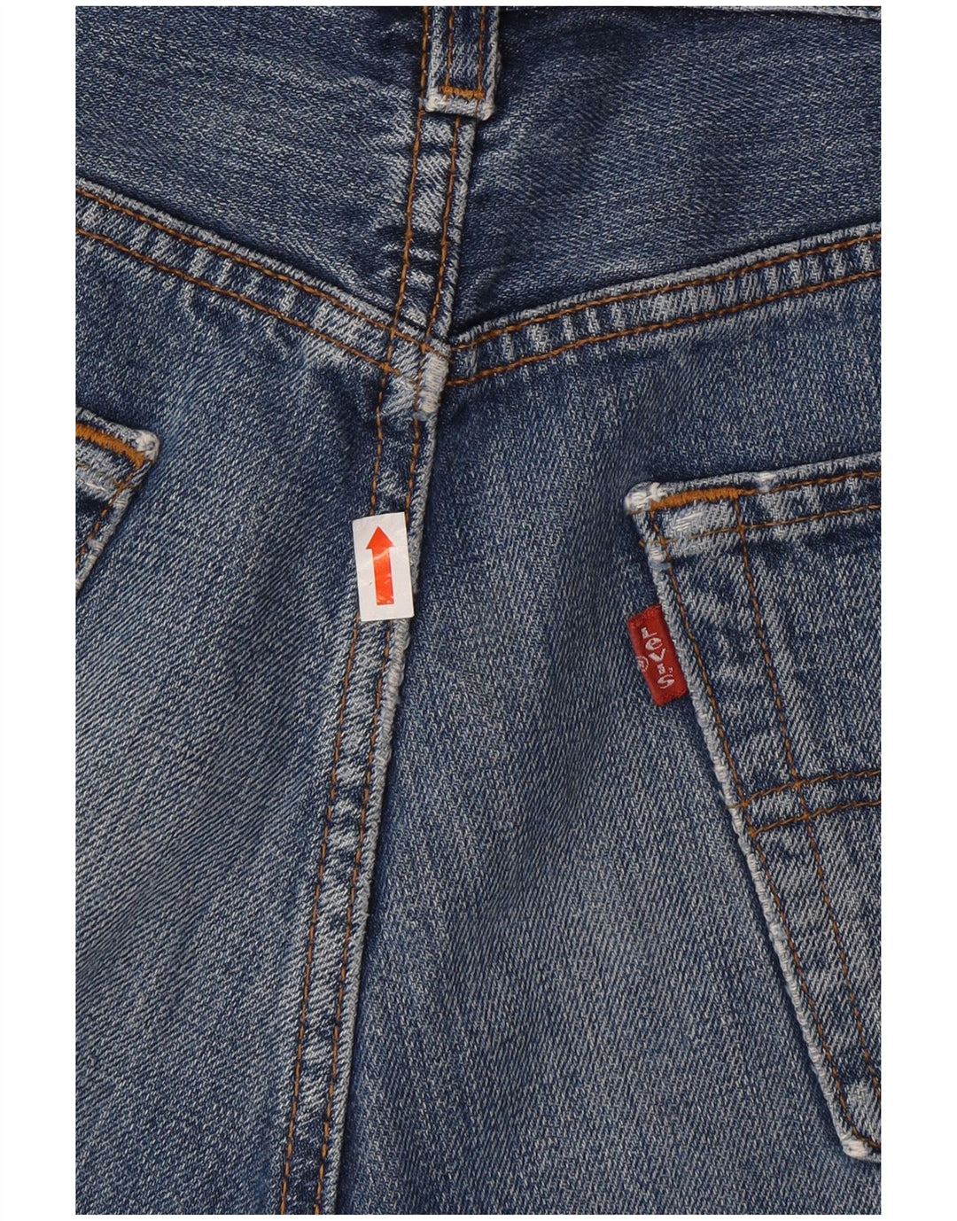 LEVI'S Masculino 501 Shorts Jeans W33 Médio Azul Algodão