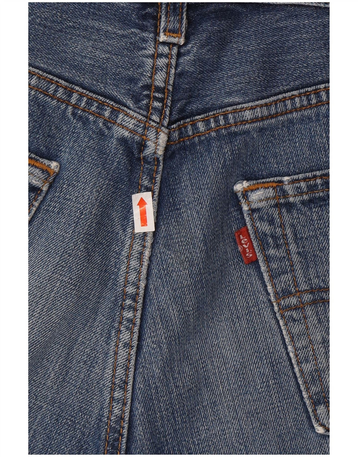LEVI'S Masculino 501 Shorts Jeans W33 Médio Azul Algodão