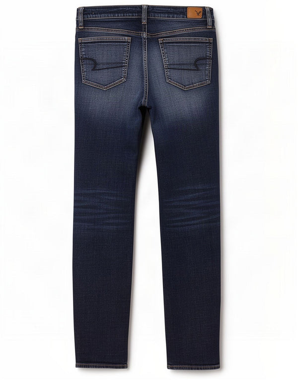 American Eagle Womens Jegging Jeans UK 16 Large W34 L32 Navy Blue