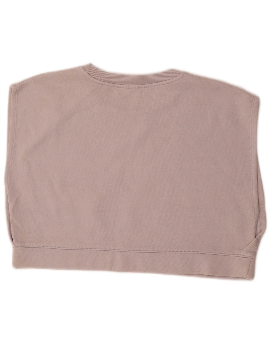 ZARA Suéter feminino oversized sem mangas com corte grande Reino Unido 10 pequeno cinza
