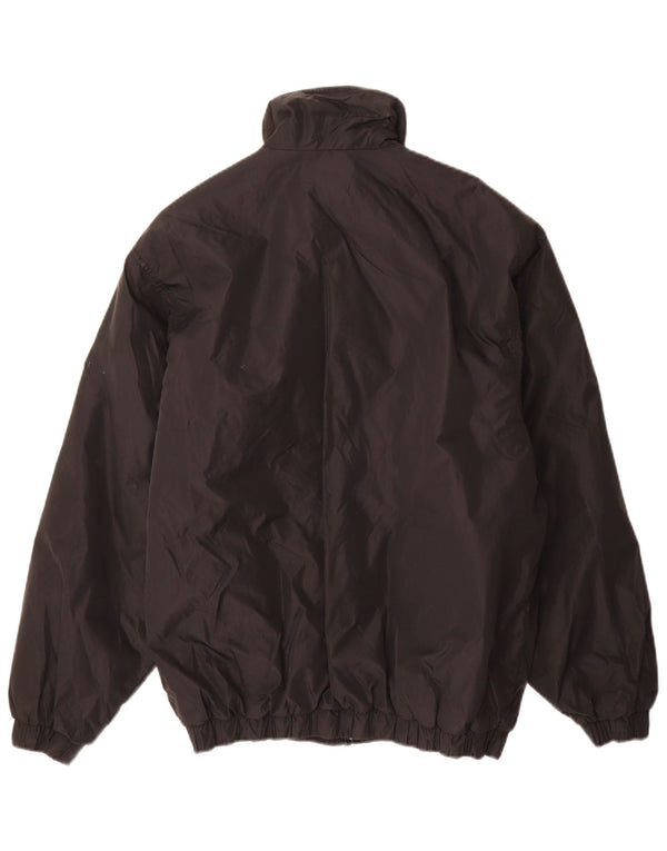 Jaqueta de chuva masculina Adidas UK 36/38 pequena poliamida preta