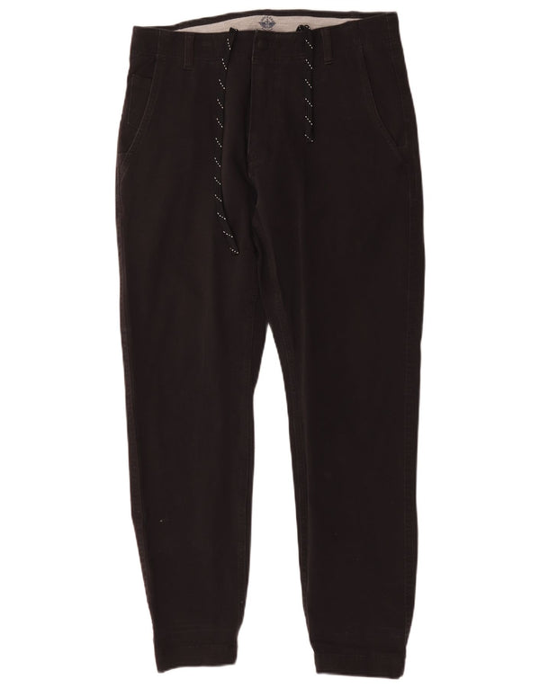 Calça Dockers Mens Joggers Chino W30 L30 Algodão Preto