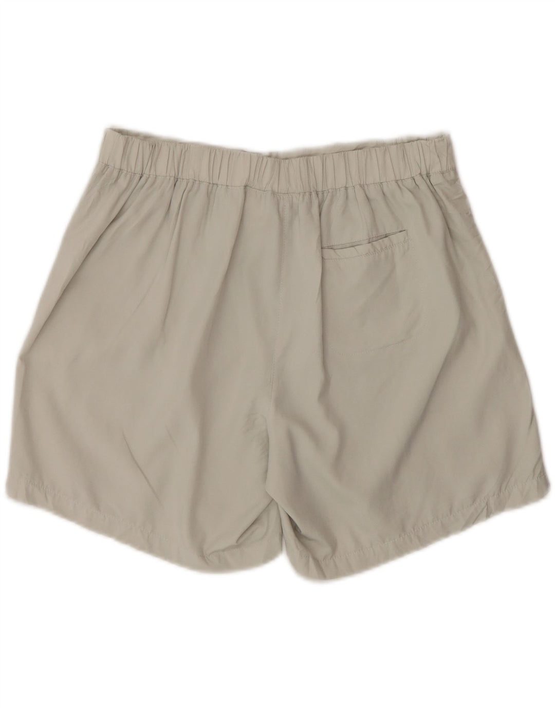 Shorts esportivos femininos Nike UK 8/10 poliéster cinza pequeno