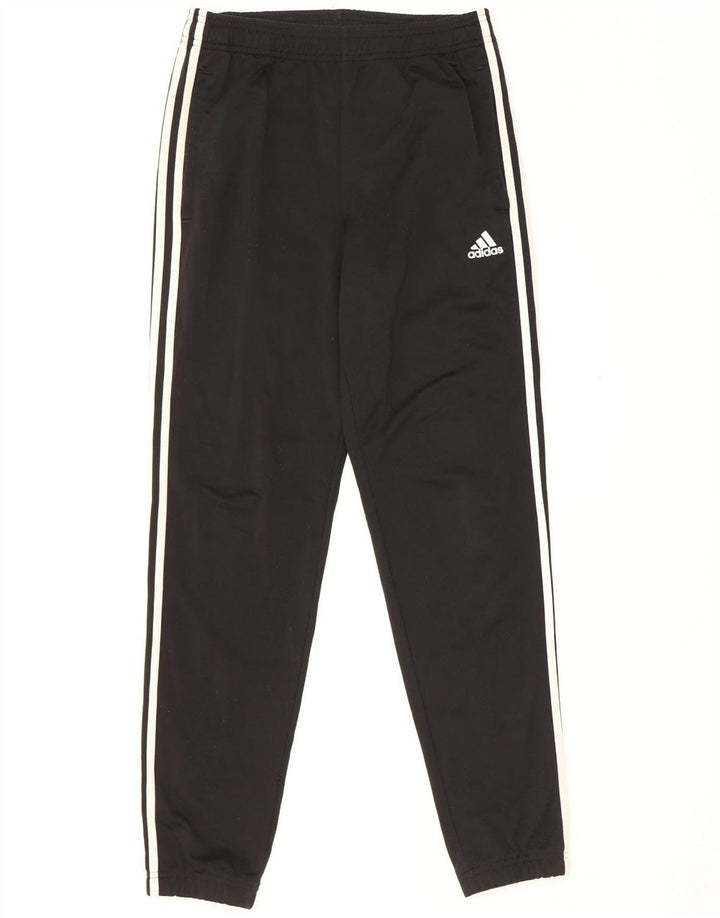 Adidas Mens Treino Calças Joggers Pequeno Poliéster Preto