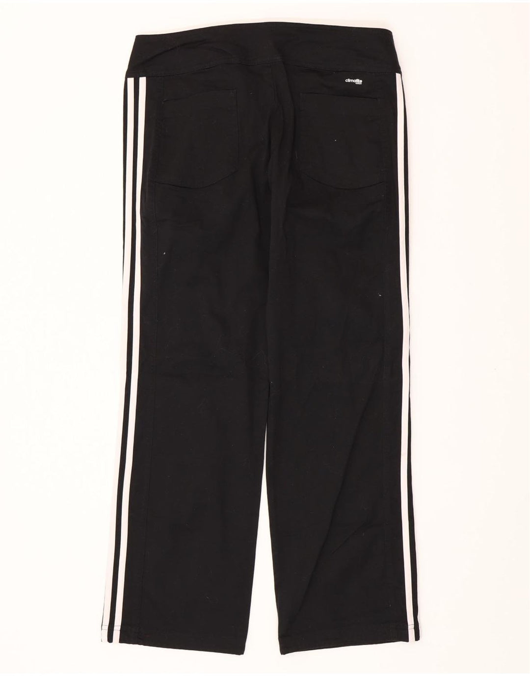 Calça Casual Adidas Climalite Feminina UK 12 Média W32 L30 Preta