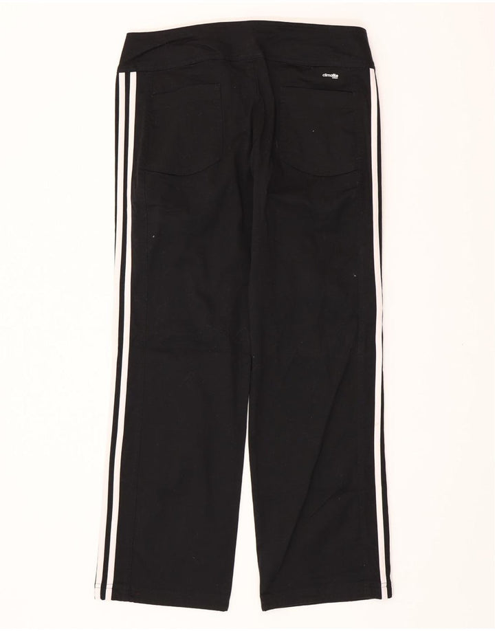 Calça Casual Adidas Climalite Feminina UK 12 Média W32 L30 Preta