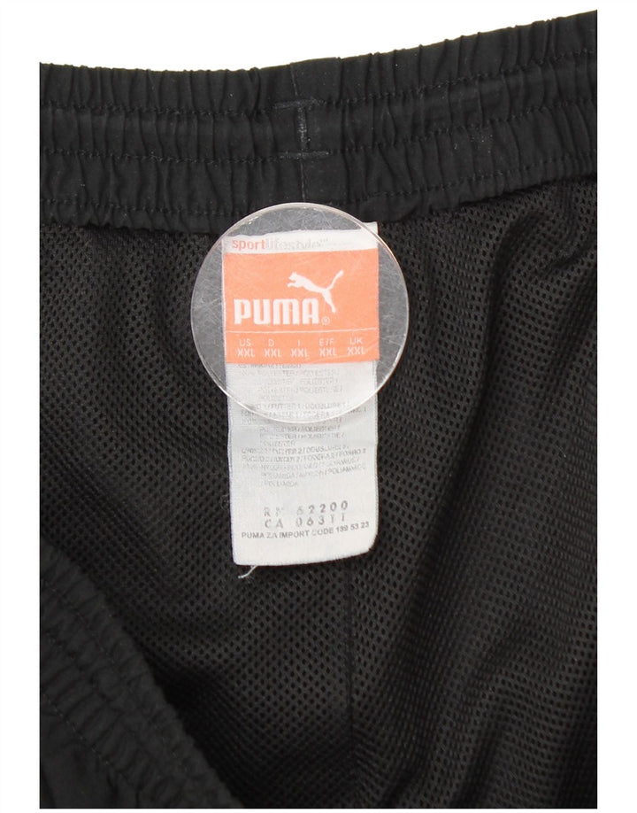 Calça de treino masculina Puma 2XL poliéster preto