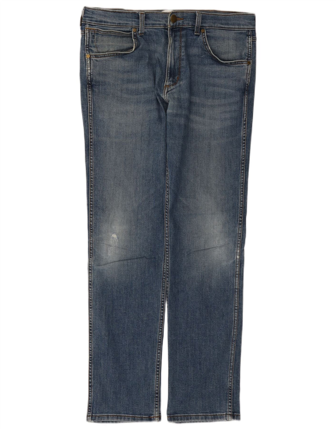 Wrangler Mens Jeans Slim W34 L31 Azul