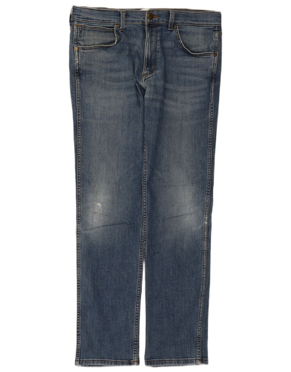 Wrangler Mens Jeans Slim W34 L31 Azul
