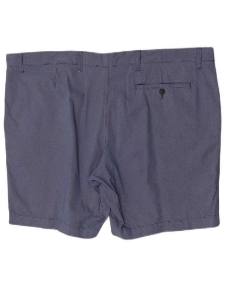 Shorts chino masculino Marks & Spencer W44 2XL algodão azul