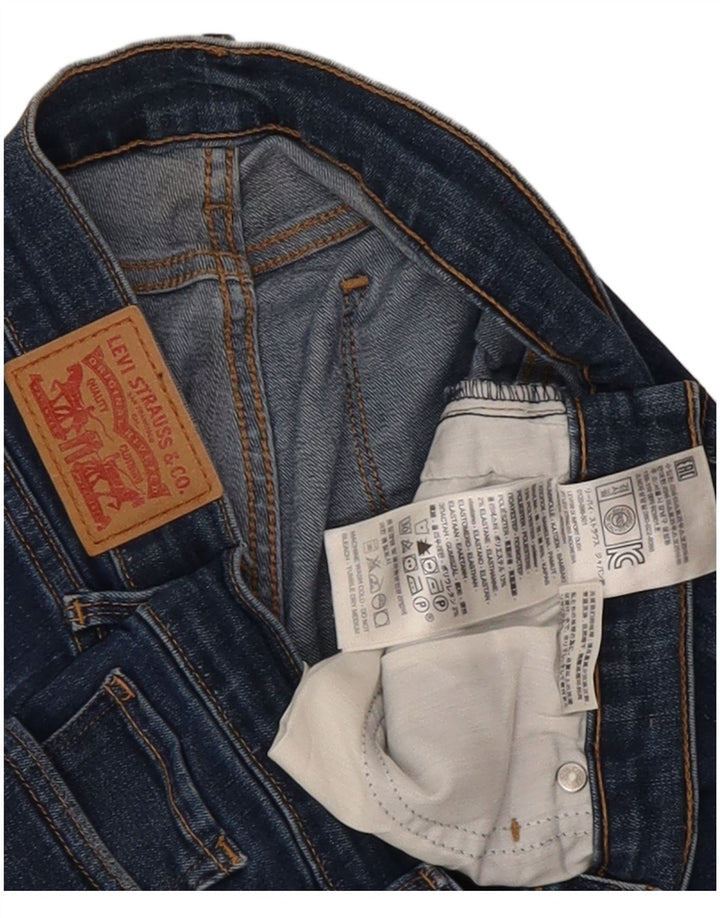 Jeans skinny feminino Levi's W32 L30 algodão azul