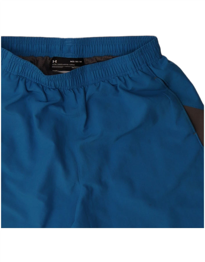 Under Armour Mens Heat Gear Sport Shorts poliéster azul médio Colourblock