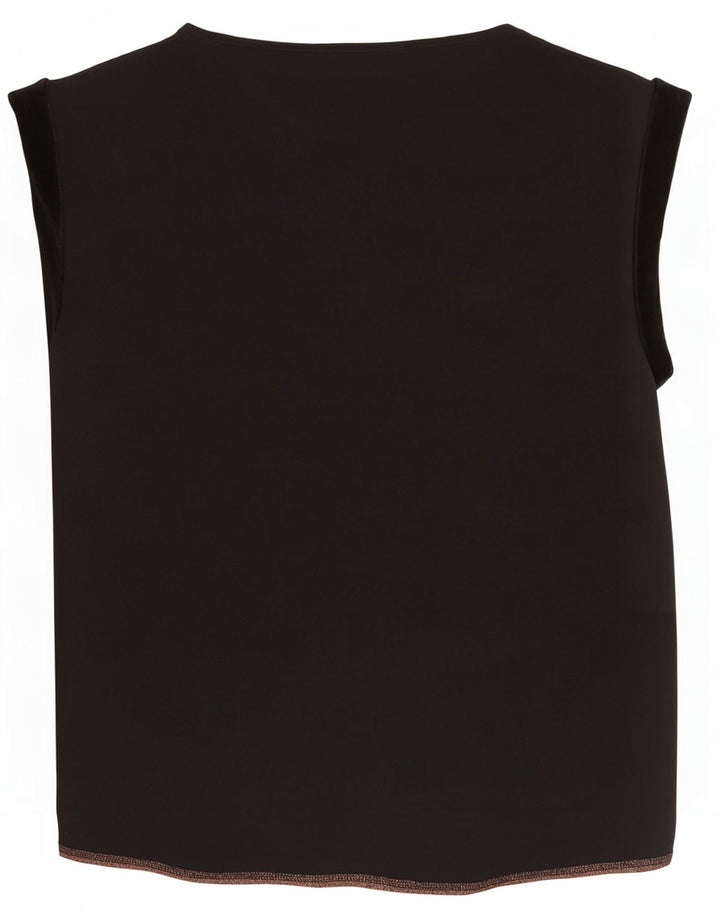Colete feminino Oasis UK 8 pequeno poliéster colorblock multicolorido