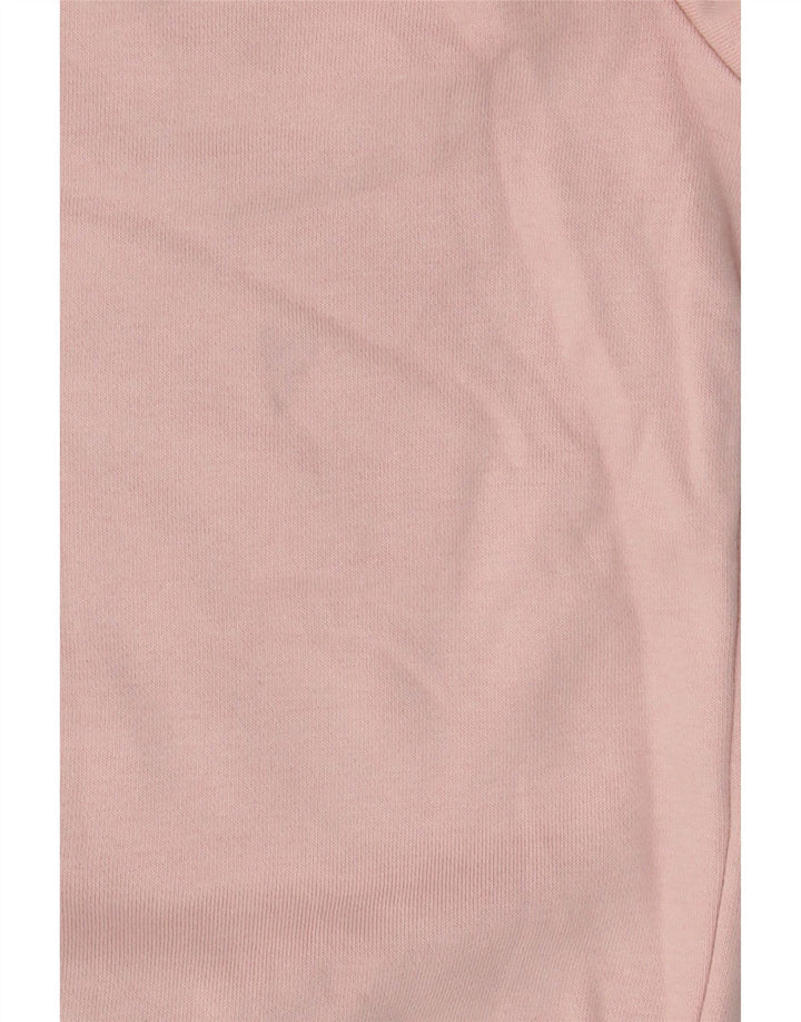 Suéter de moletom feminino grande Marks & Spencer Reino Unido 10 pequeno rosa