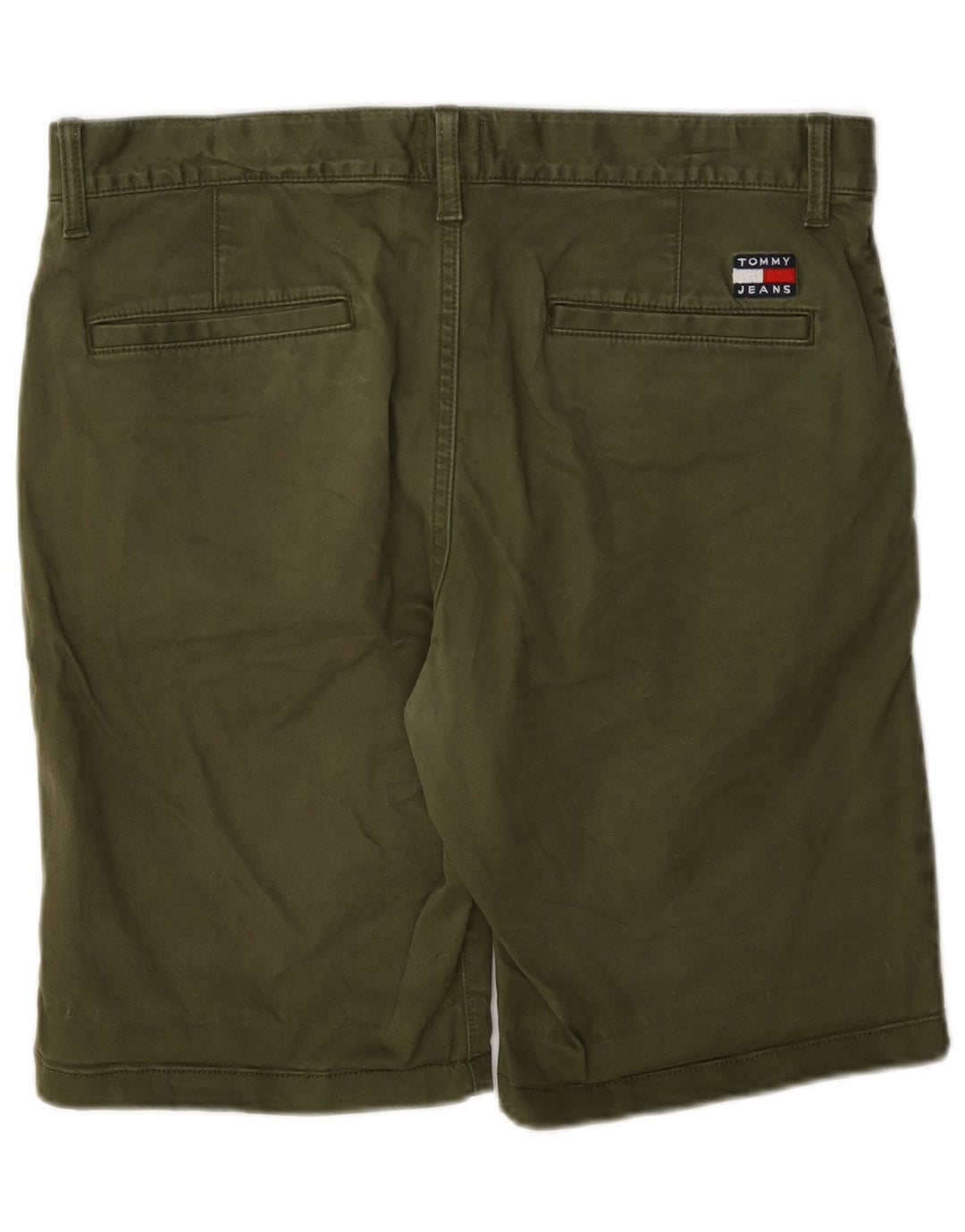 Shorts Chino Masculino Tommy Hilfiger W32 Algodão Cáqui Médio