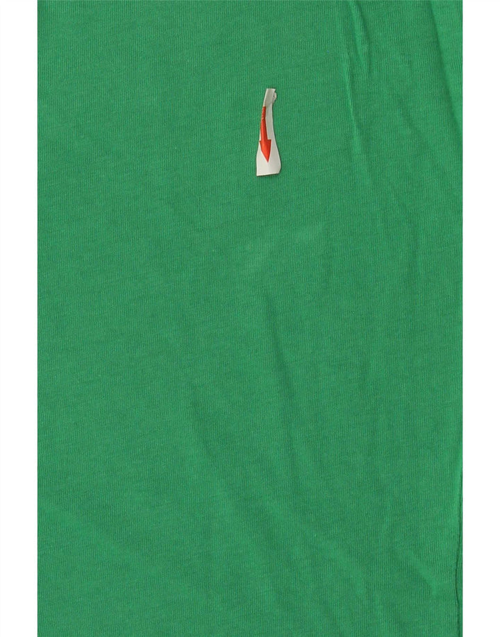 Camiseta masculina gráfica Gap Top verde médio
