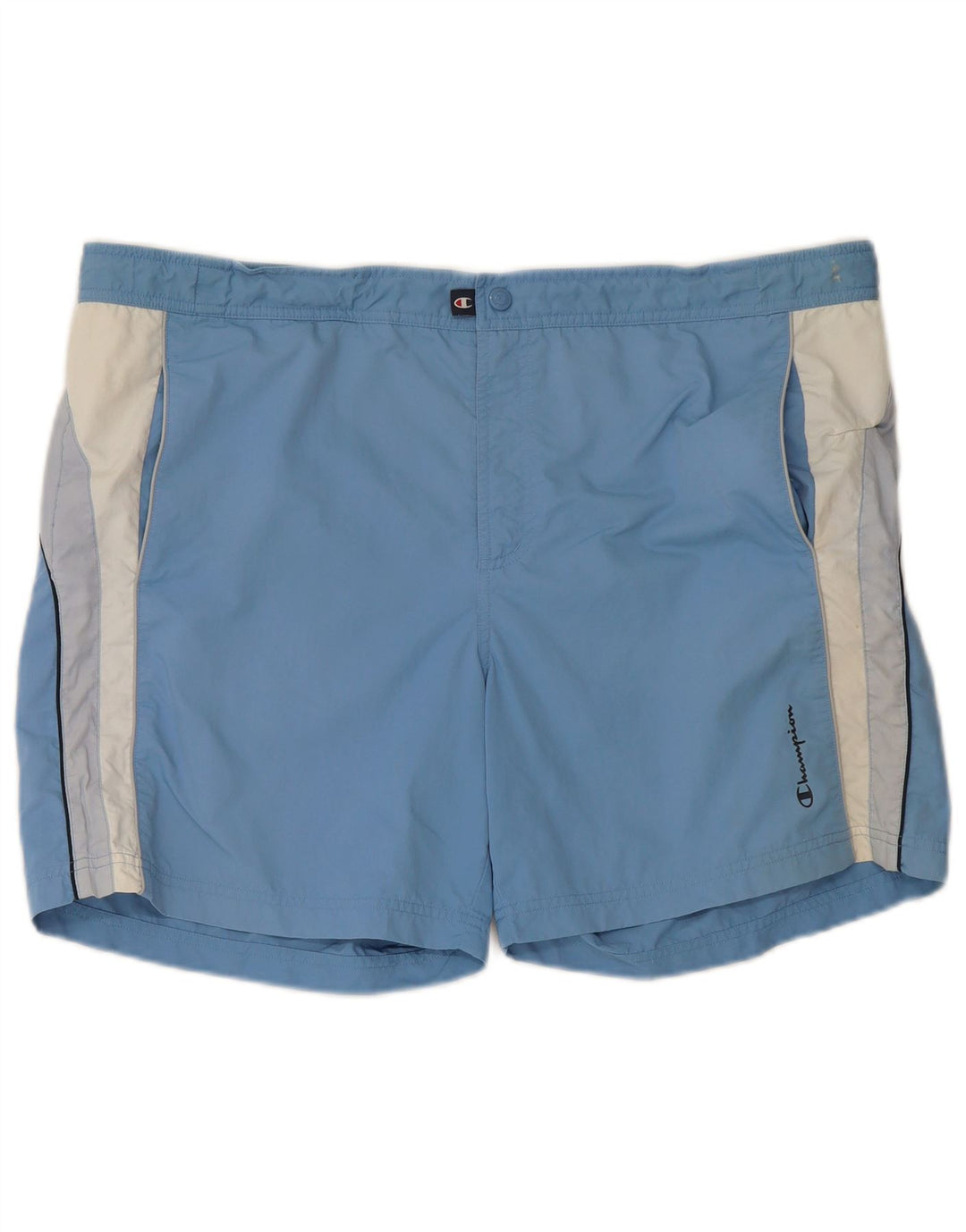 Shorts de natação masculino Champion 2XL azul colorblock poliéster