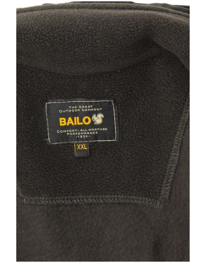 Jaqueta corta-vento masculina Bailo UK 44 2XL poliéster verde