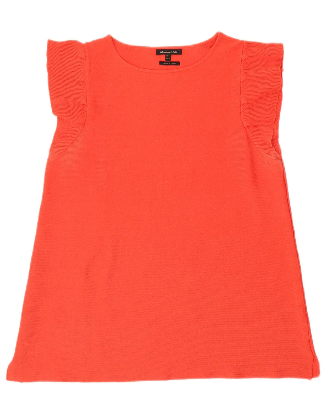 Blusa feminina Massimo Dutti UK 10 pequena vermelha
