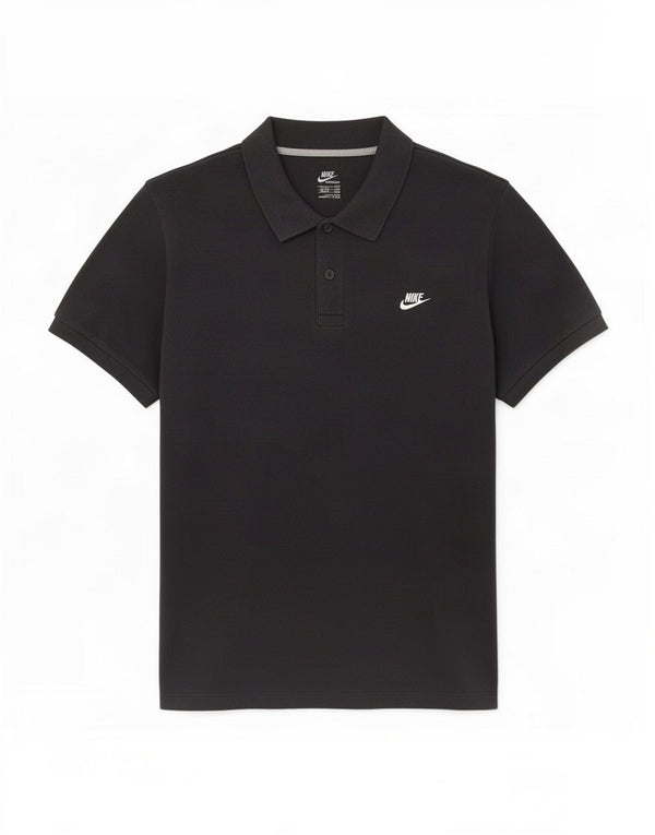 Nike Mens Polo Shirt XL Black Cotton