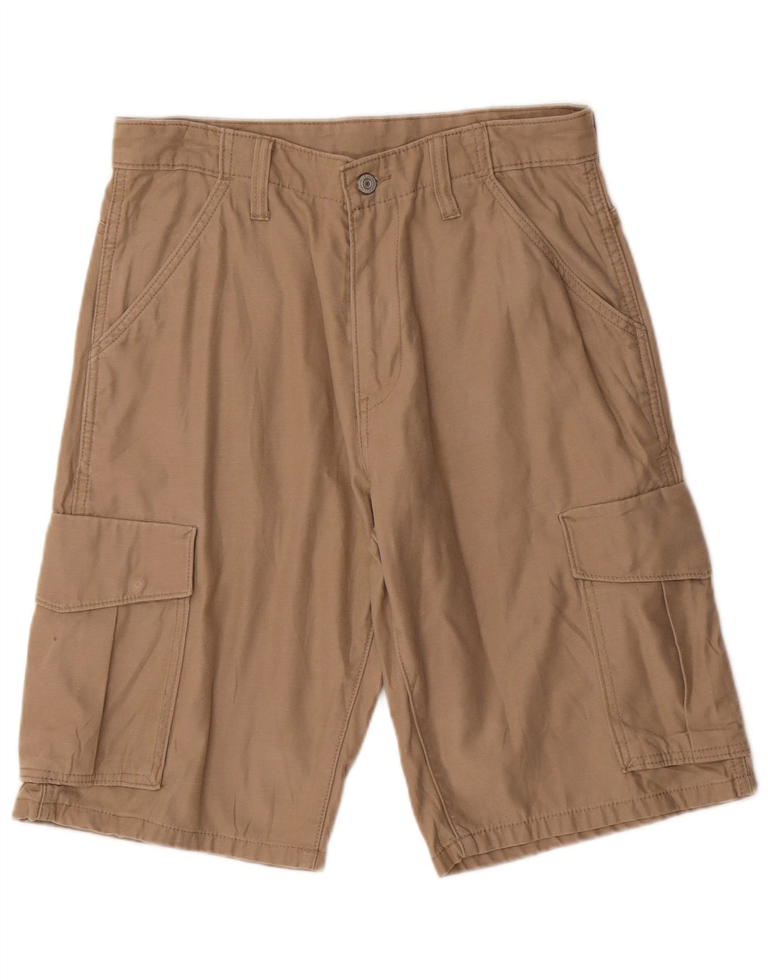 LEVI'S Mens Cargo Shorts W31 Medium  Beige Cotton