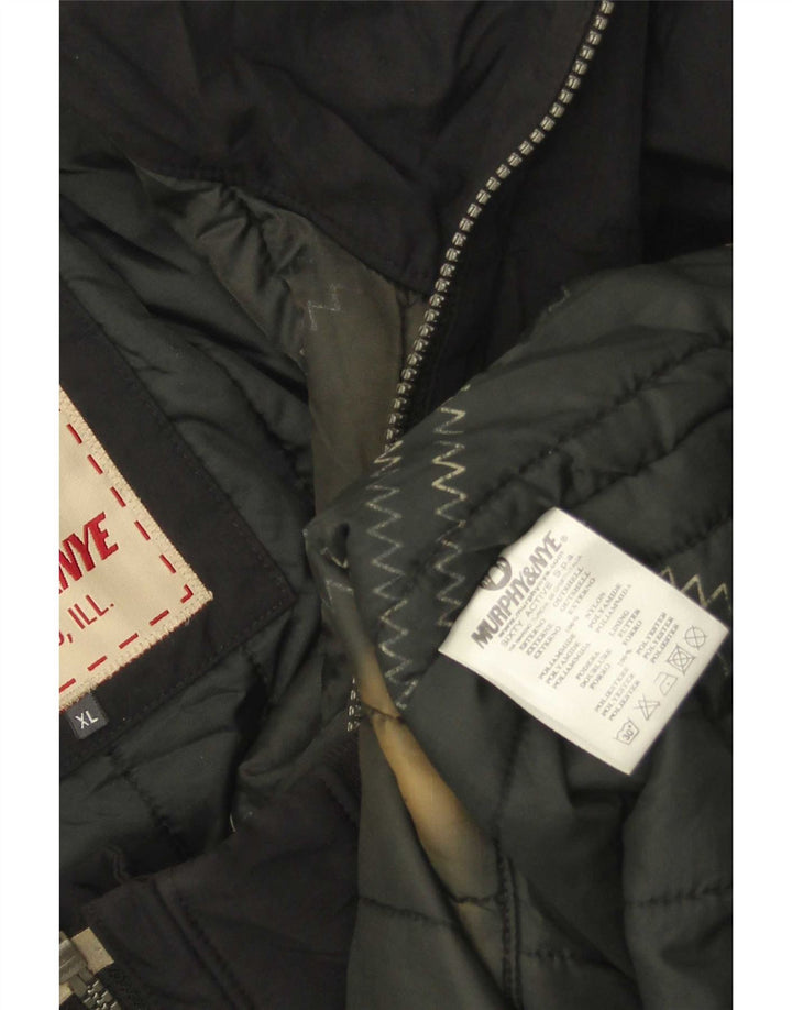 Jaqueta bomber masculina Murphy & Nye UK 42 XL poliamida preta
