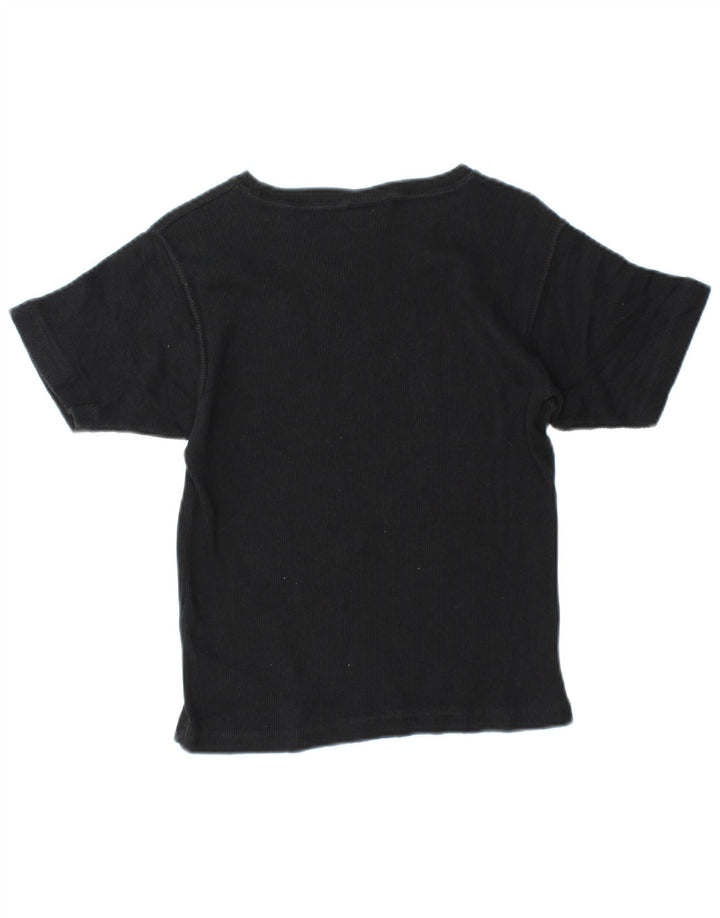 Camiseta feminina CHAMPION UK 12 algodão preto médio