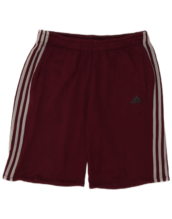 Adidas Mens Climalite Sport Shorts Grande Borgonha Poliéster