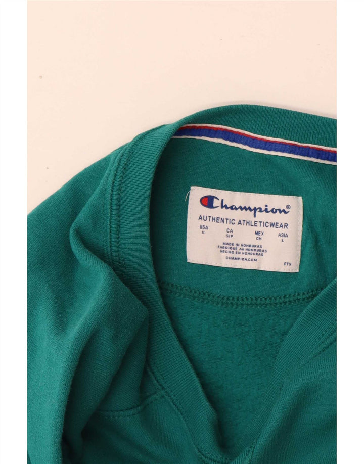 Champion moletom masculino gráfico jumper pequeno verde poliéster