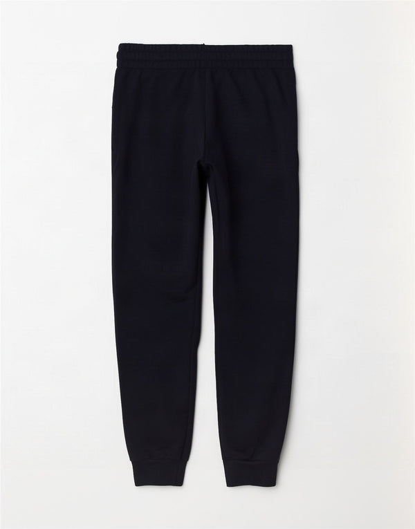 Calça de treino feminina Adidas Joggers UK 4/6 XS azul marinho poliéster