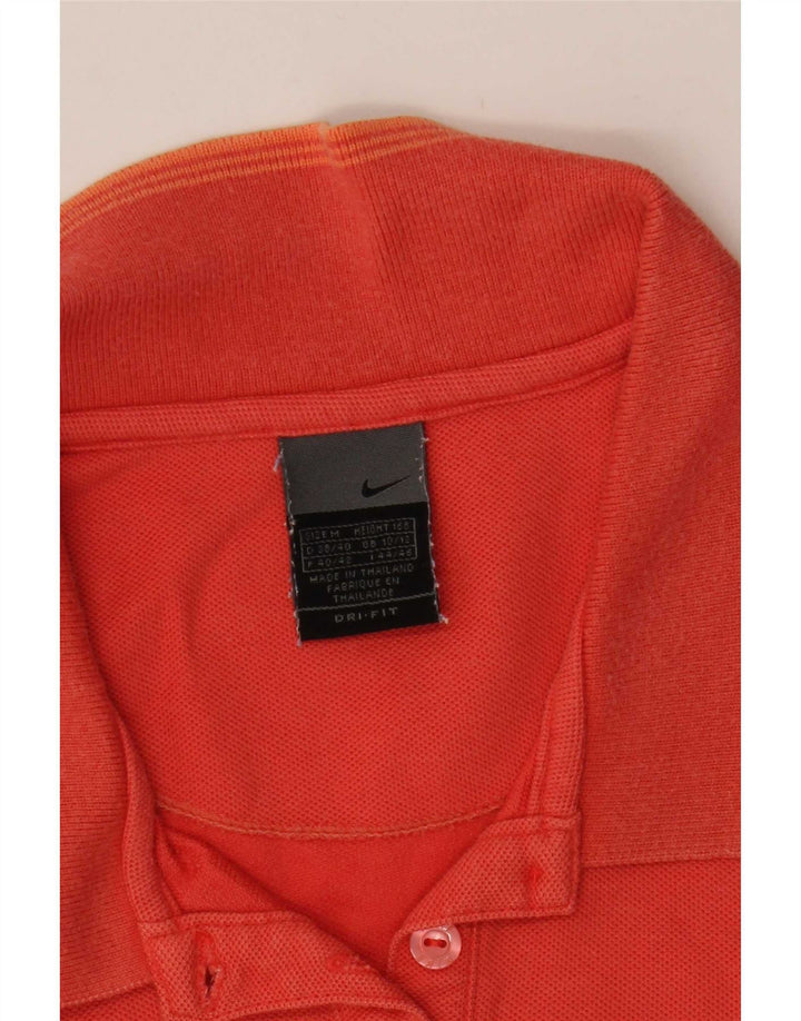 Camisa polo feminina Nike UK 10/12 médio vermelho