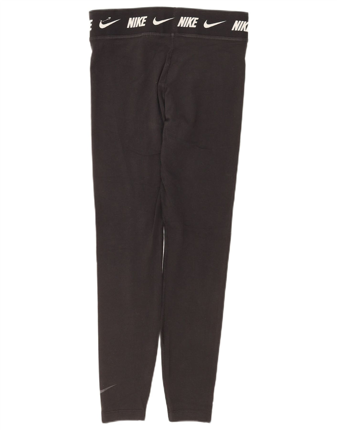 Leggings Nike Femininas Tight Fit Graphic UK 12 Médio Algodão Preto