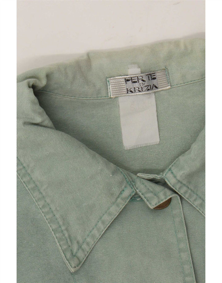 Jaqueta utilitária feminina Perte by Krizia UK 16 grande verde