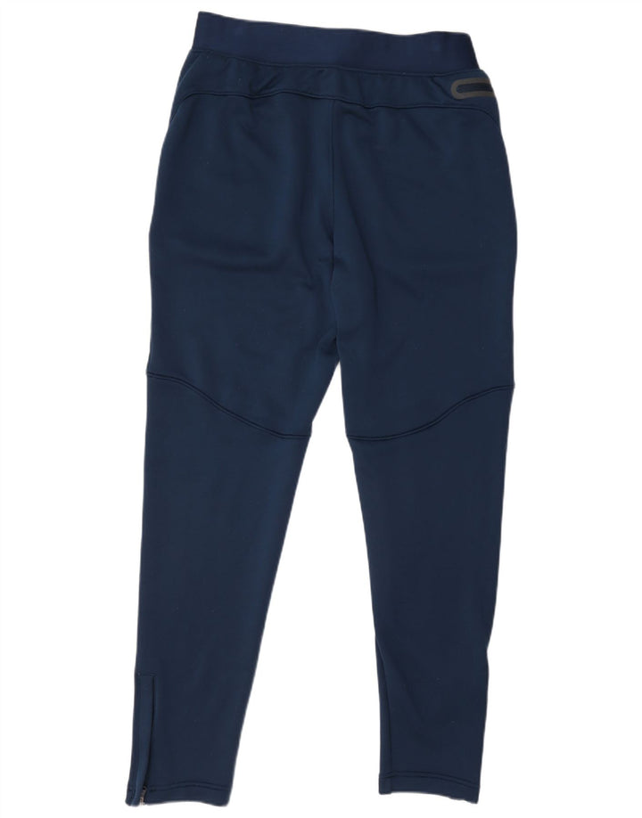 Calças de agasalho gráfico masculino Under Armour poliéster azul marinho médio