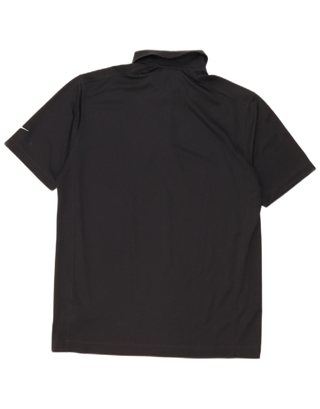 Camisa polo masculina Nike Dri Fit grande poliéster preto