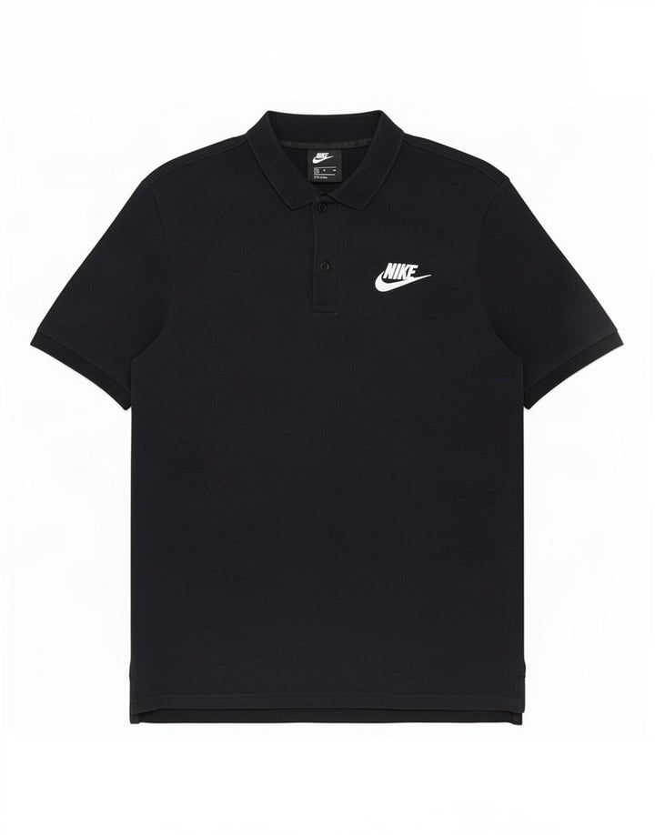 Camisa polo masculina Nike média preta