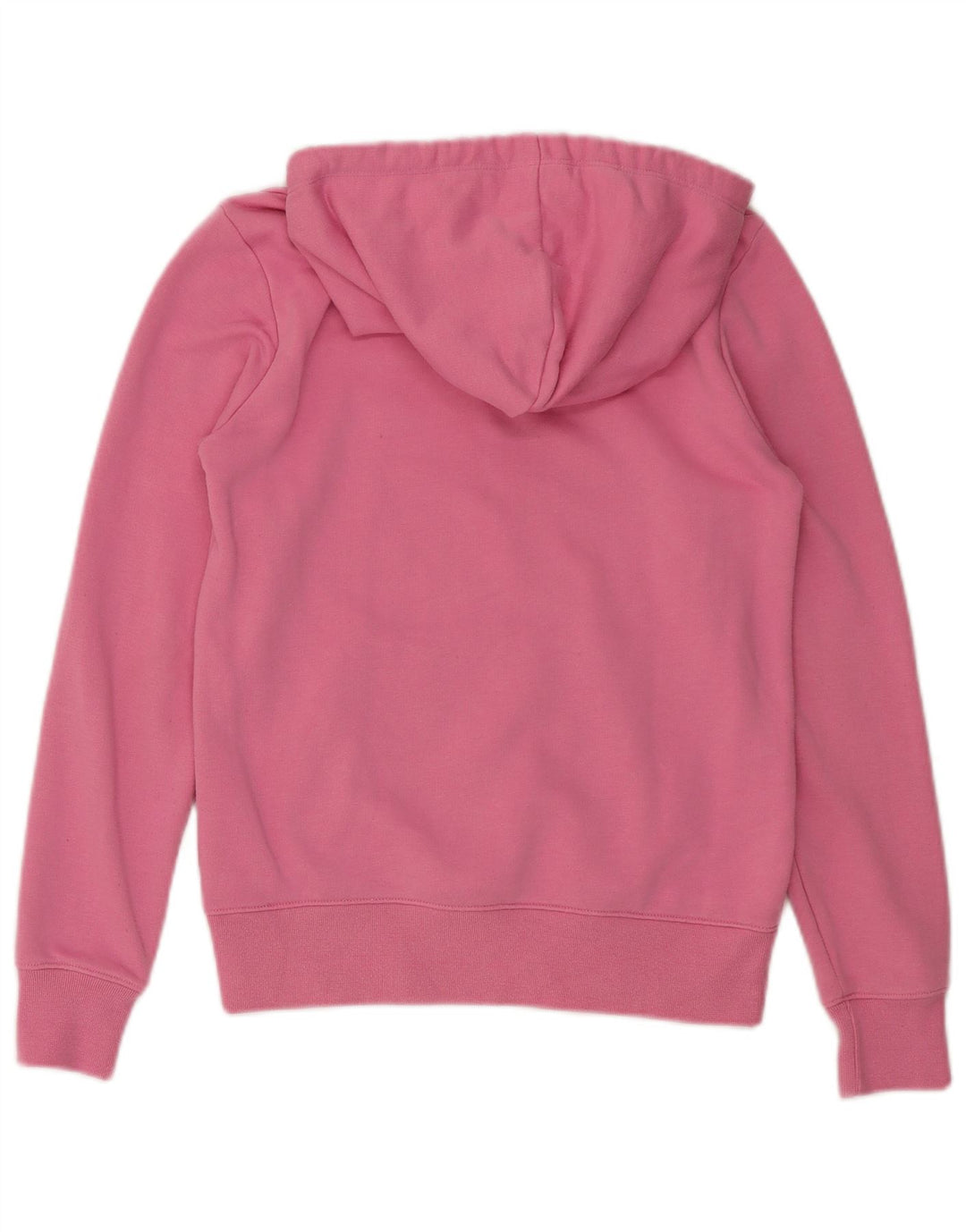 CHAMPION Suéter feminino com capuz grande e gráfico UK 6 XS algodão rosa