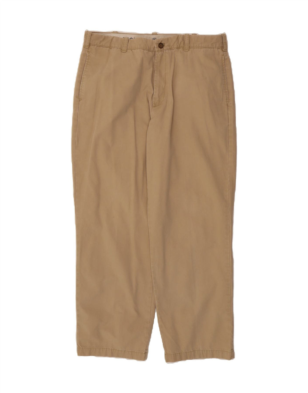 IZOD Mens Straight Chino Trousers W38 L32 Beige Cotton Vintage Izod and Second-Hand Izod from Messina Hembry 