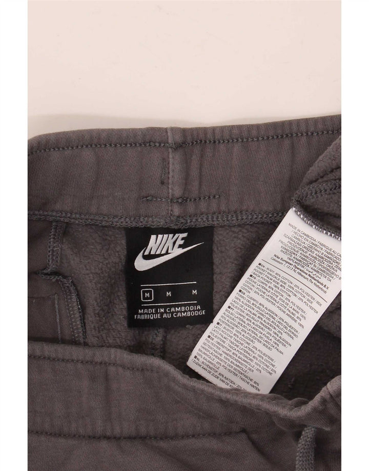 Nike Mens Graphic Calças de treino Joggers cinza médio algodão