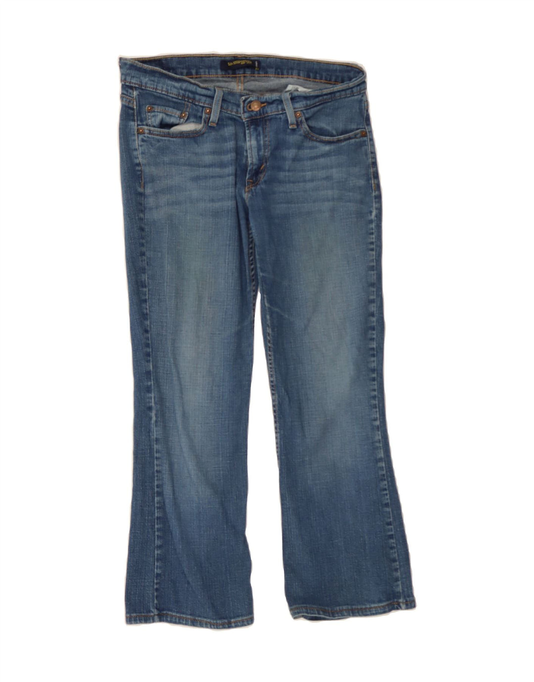 LEVI'S Womens Bootcut Jeans US 11 Large W30 L25 Blue Cotton Vintage Levi's and Second-Hand Levi's from Messina Hembry 