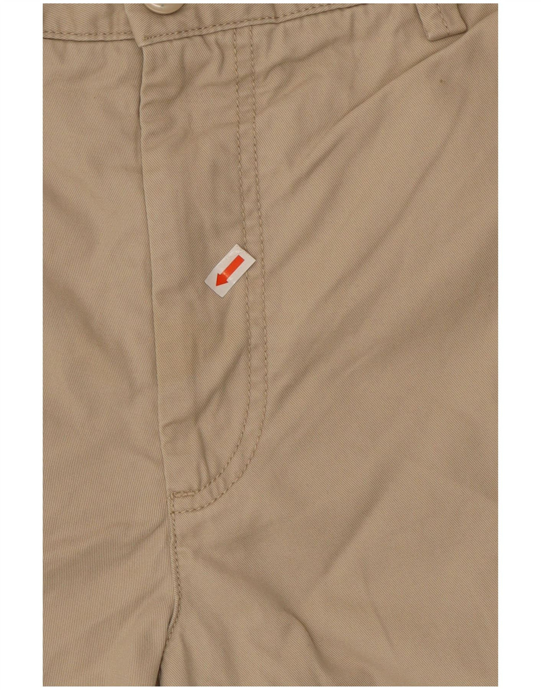 Shorts cargo masculino Dockers W36 grande algodão bege