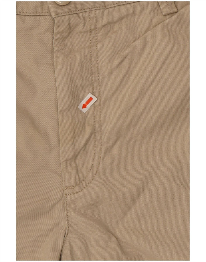 Shorts cargo masculino Dockers W36 grande algodão bege