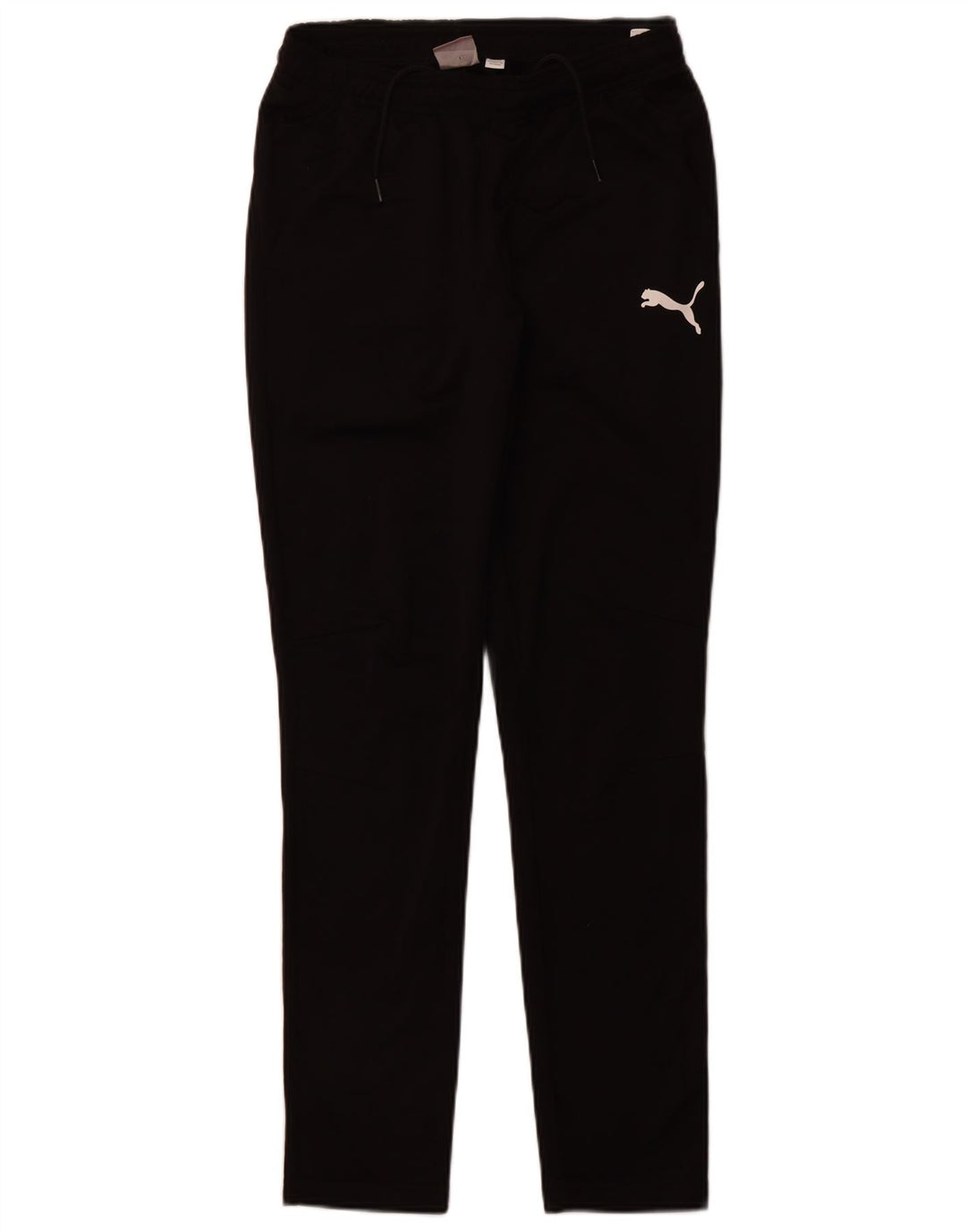 Calça de treino masculina PUMA pequena poliéster preta