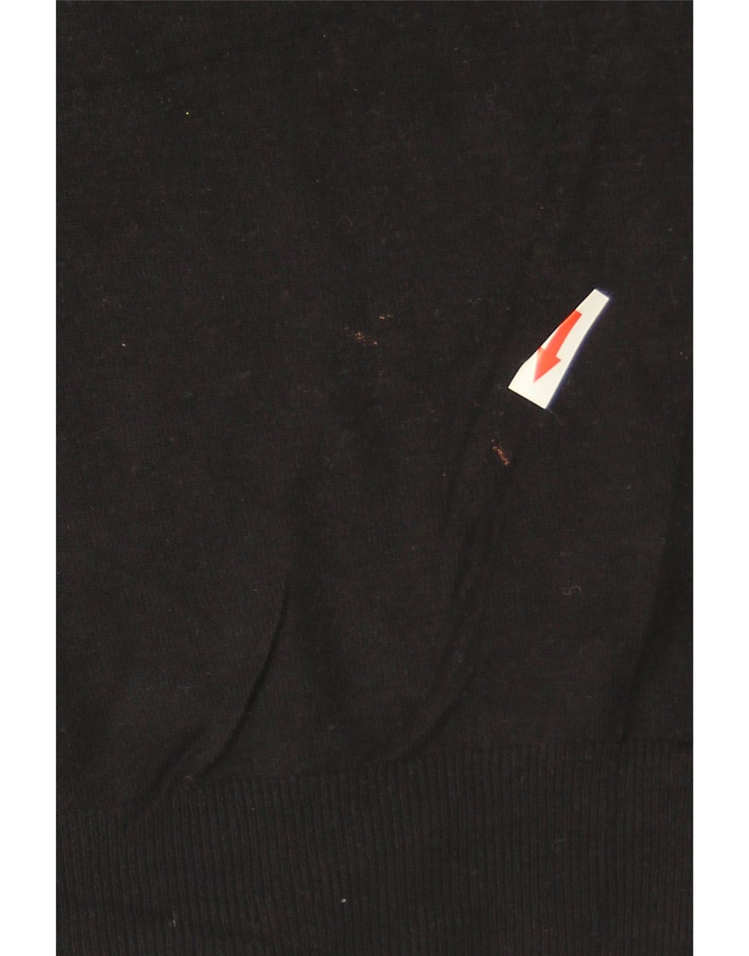 Suéter feminino Marks & Spencer com gola canoa Reino Unido 12 médio preto