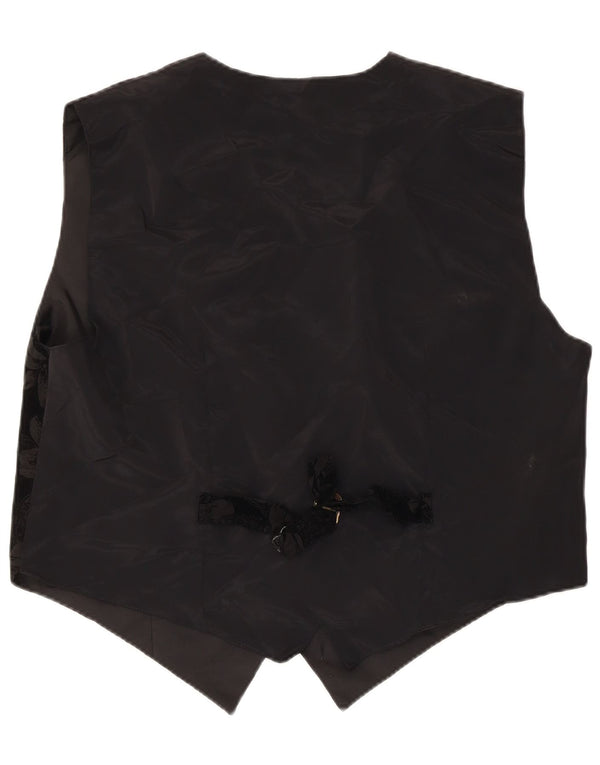 Colete feminino CARINA UK 20 2XL preto floral