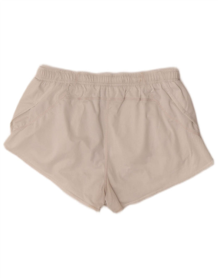 Shorts esportivos femininos Asics UK 18 XL off white poliéster