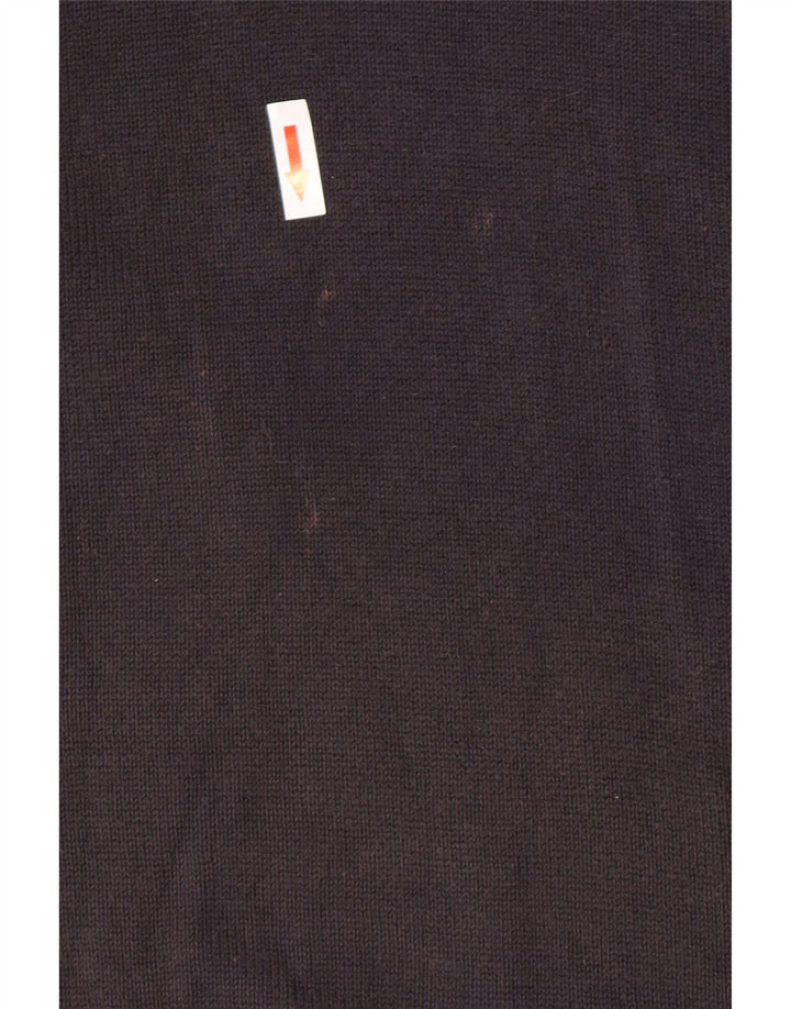 Suéter masculino Marks & Spencer Blue Harbor com gola redonda grande azul marinho