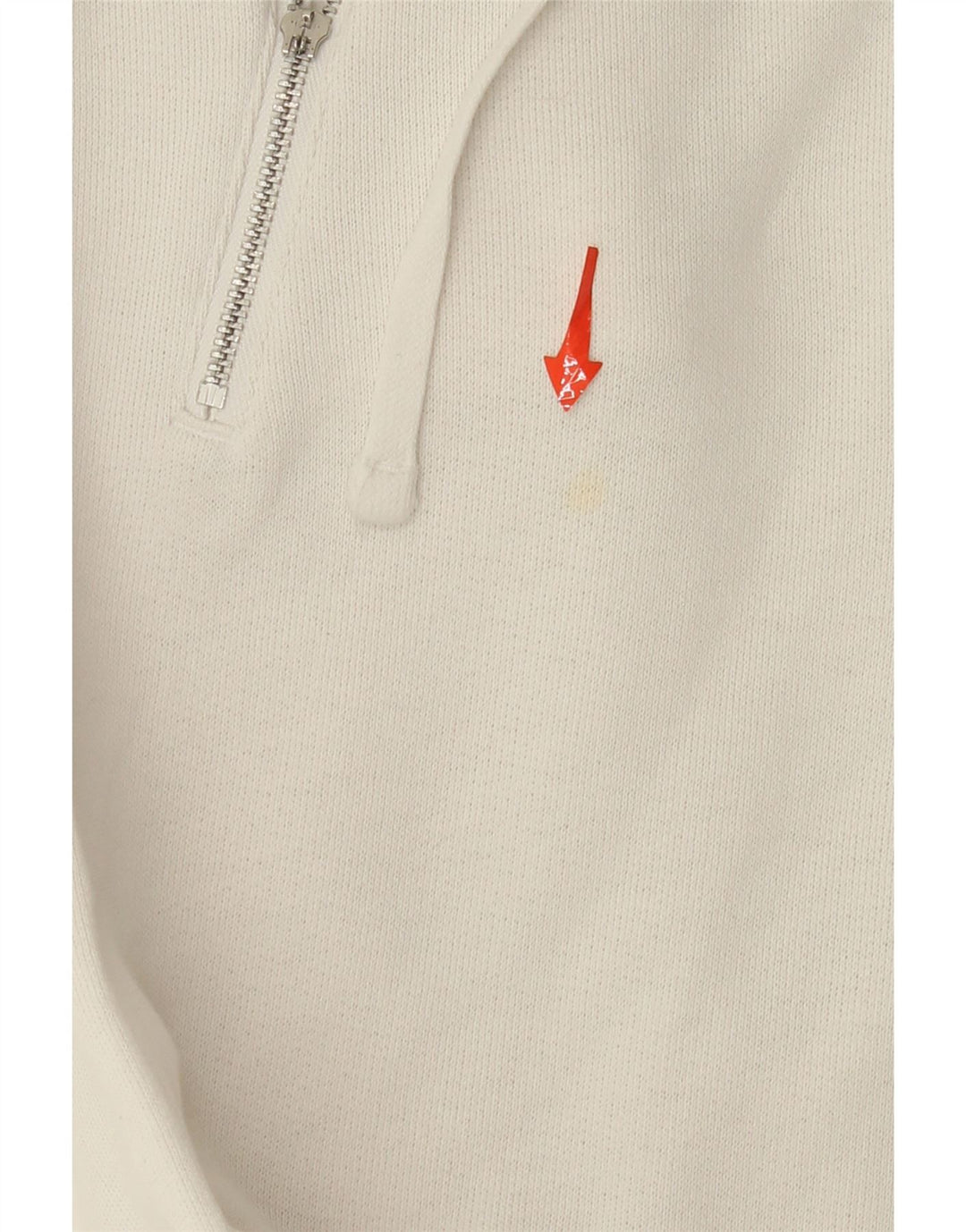 Calça casual reta feminina NIKE XS W25 L32 algodão branco