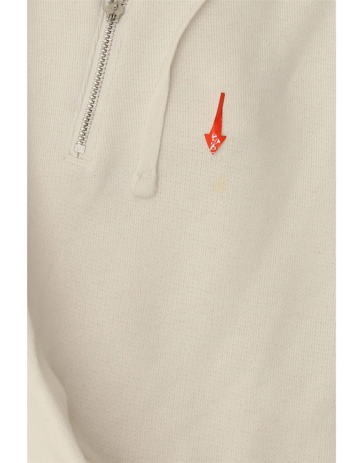 Calça casual reta feminina NIKE XS W25 L32 algodão branco